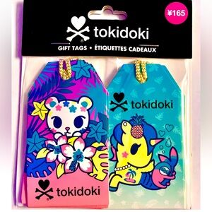 Tokidoki Gift Tags 6pcs - Rainforest Theme Mermicorno